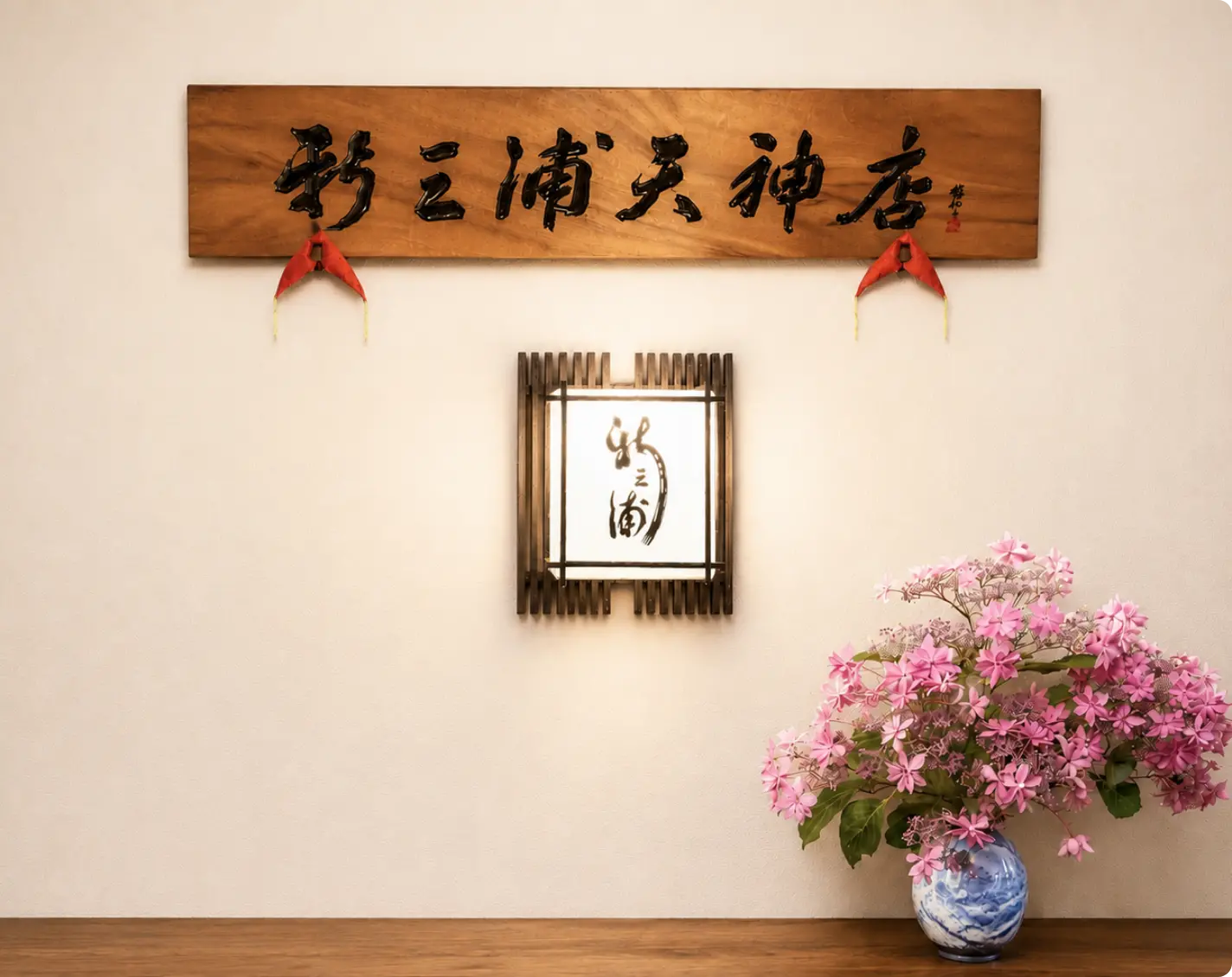 新三浦 天神店様の看板の画像