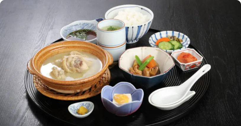 水だき小鉢定食の画像